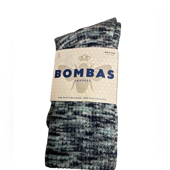 Bombas Other - Bombas Grippers Women’s Socks - Blue - Size M